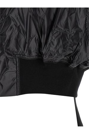 Gilet 'Tatlin Bomber' in tessuto sintetico nero RICK OWENS DRKSHDW | DS01F4717NPS09